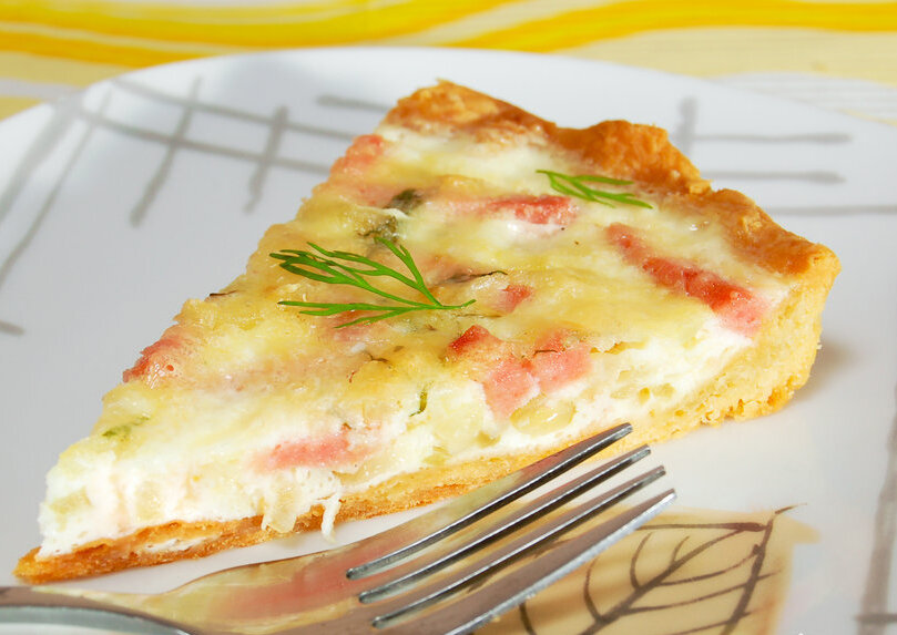 КИШ Лорен с ветчиной и сыром