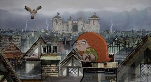 Кадр из мультфильма "Легенда о волках"