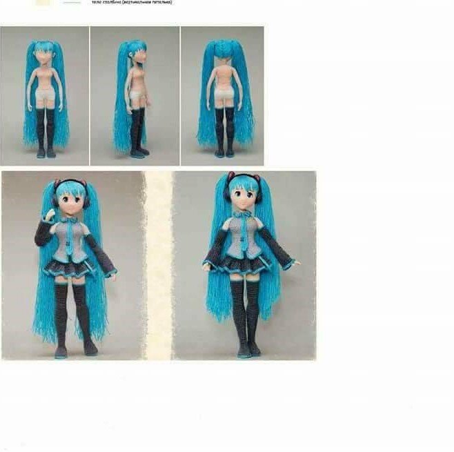 Вязаная кукла с одеждой крючком пошаговая схема с описанием