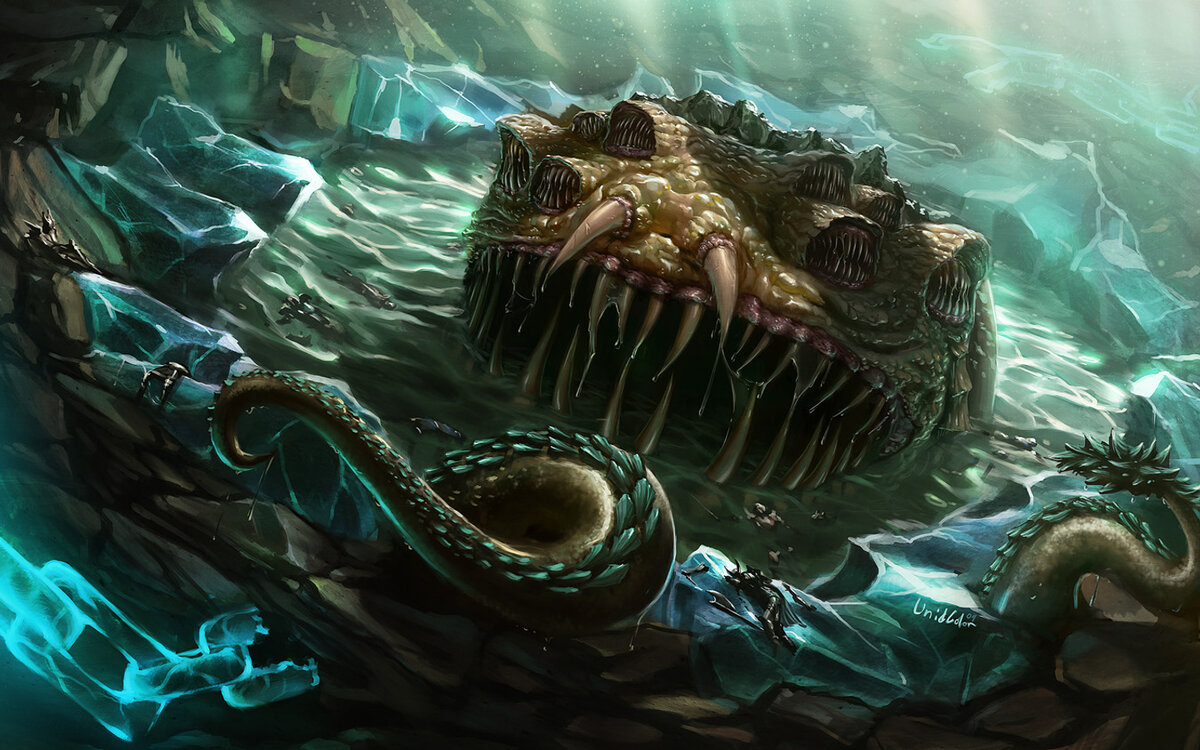 Йогг-Сарон *смеется, сотворив людей*