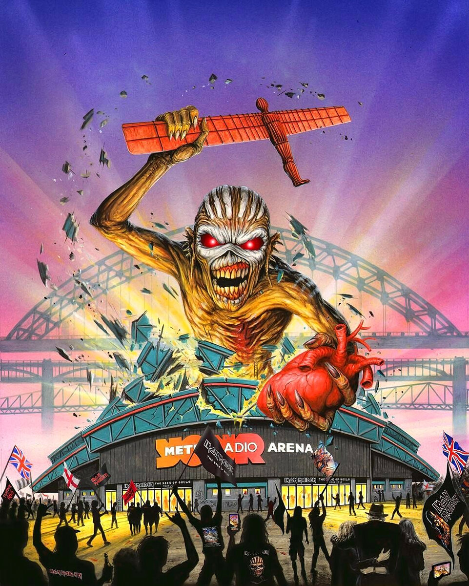 Eddie & Iron Maiden