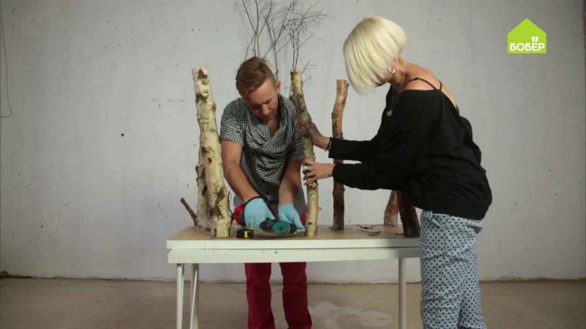 Сделайте 6 ножек.