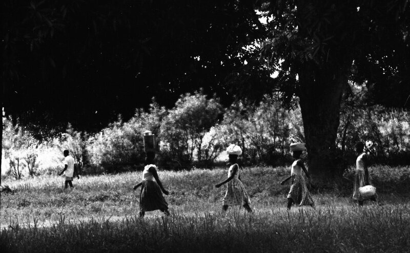 На рынок. В город. Провинция Верхний Нил. Судан. 1957. © Архив Николая Драчинского