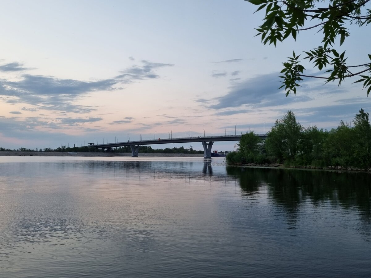 Балаковский мост через Волгу
