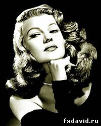 Американская актриса Рита Хейуорт