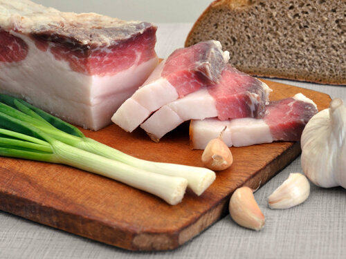 Польза сало.