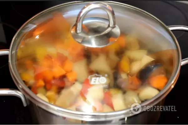 Тушим до готовности