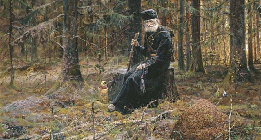 Ο Σεραφείμ του Σαρόφ παρουσιάζεται από έναν άλλο σύγχρονο καλλιτέχνη