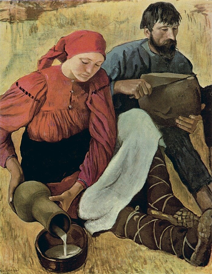 Обложить крестьянство данью