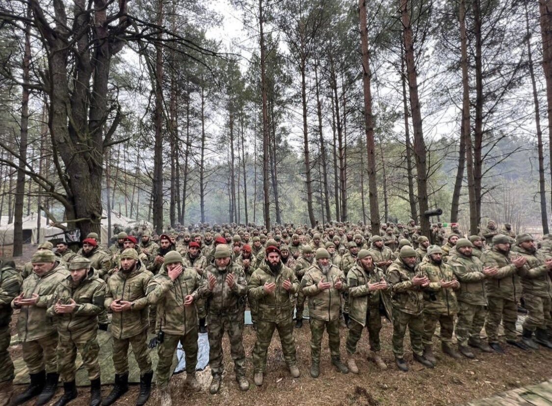 чеченский полк на украине