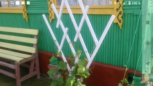 Опора для растений моими руками trellis for flowers