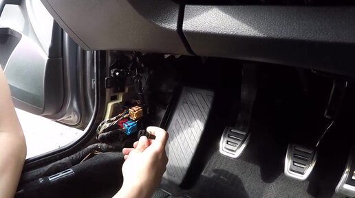 Кнопка ESC OFF успешно установлена)) - Skoda Octavia A7 Mk3, 1,8 л, 2014 года тю