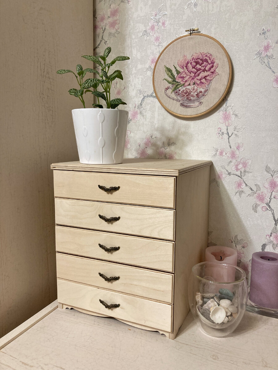 Комодик до декорирования