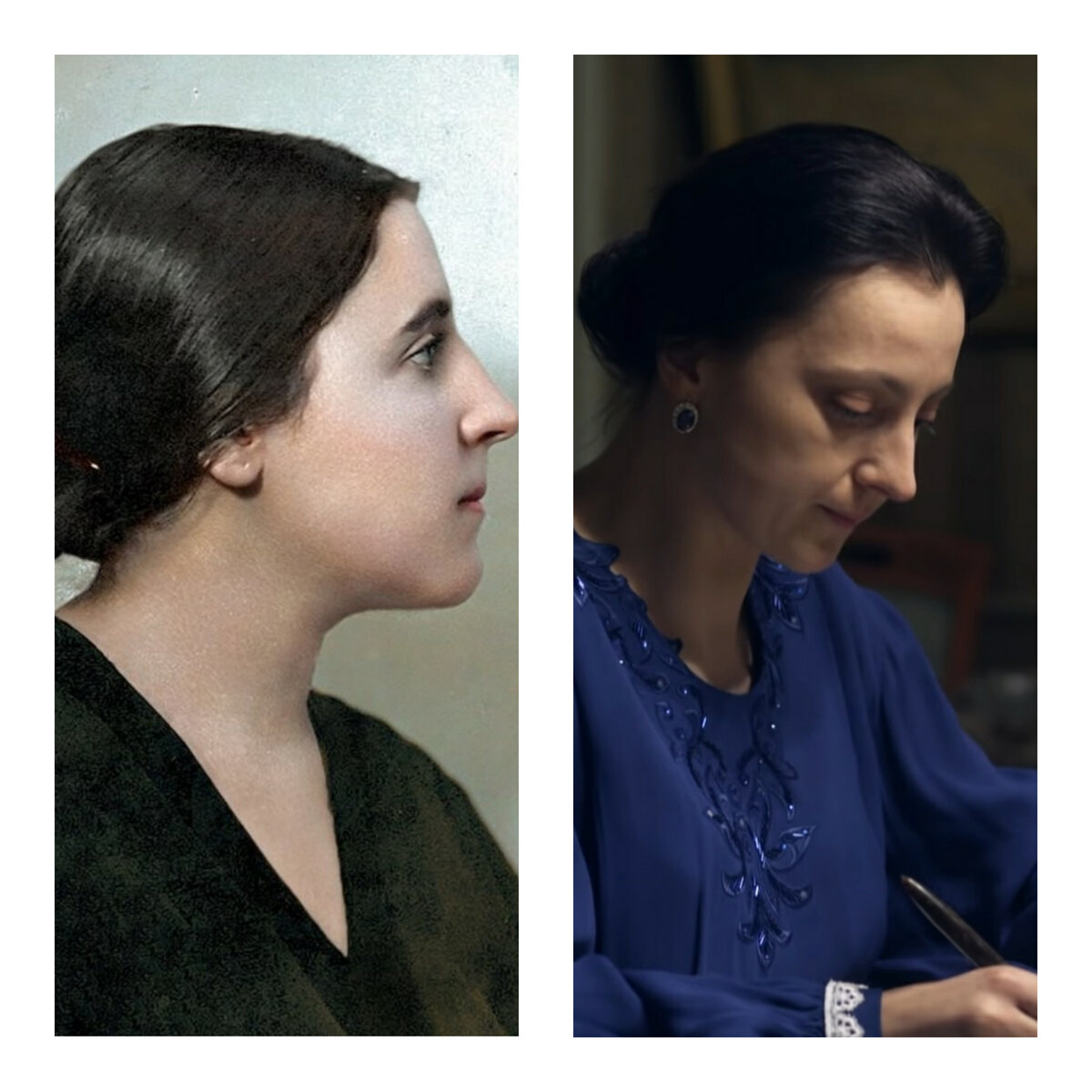 Надежда Аллилуева и Татьяна Паршина. 