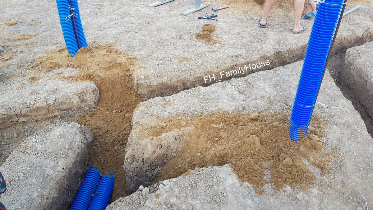 Закладные под коммуникации