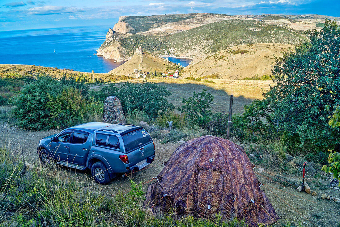 Палатка УП-2 Берег в Крыму