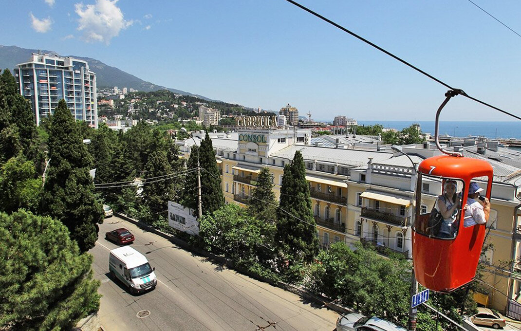 Вид с кабинки