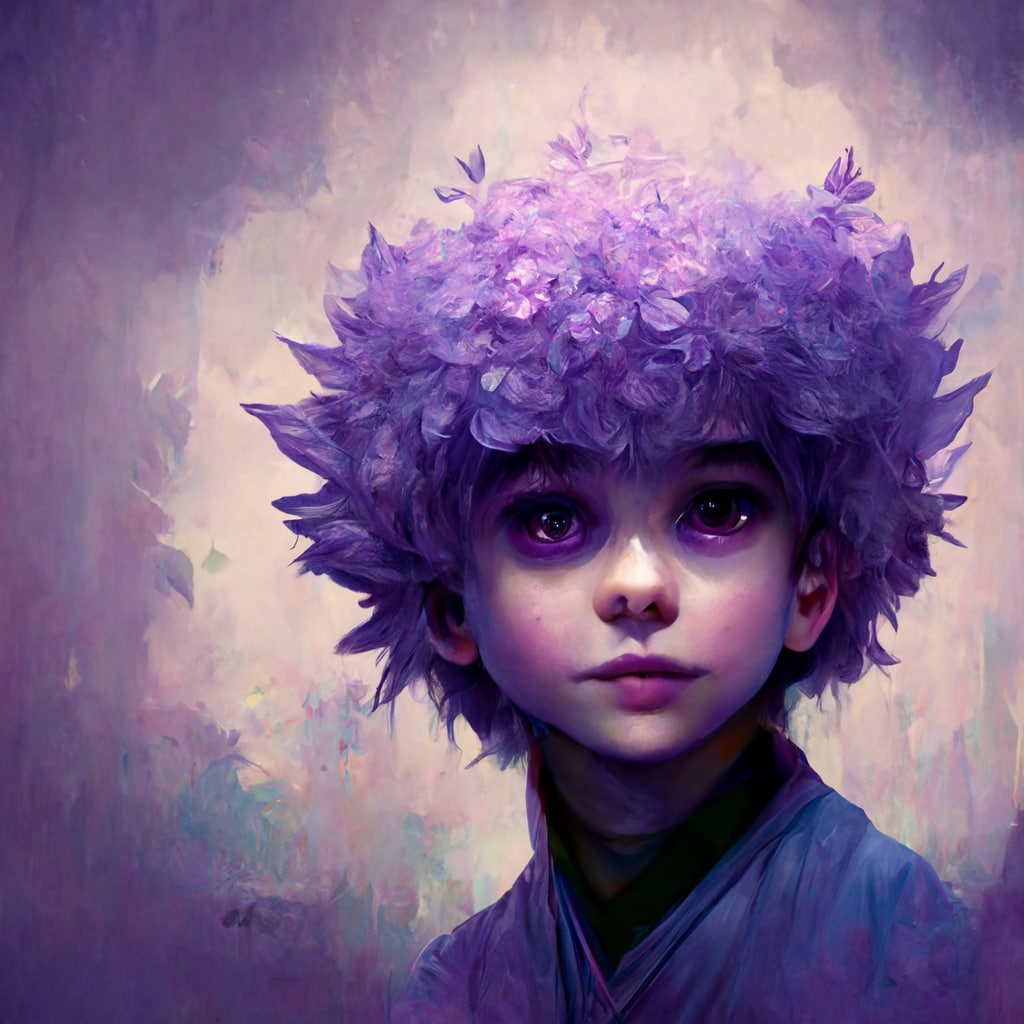 Discord @Im #MidJourney #art #character #drawing  #flower