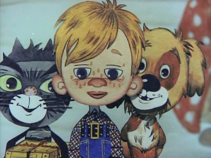 Кадр из фильма "Дядя Федор, пес и кот" взят для иллюстрации из Яндекс Картинки.  