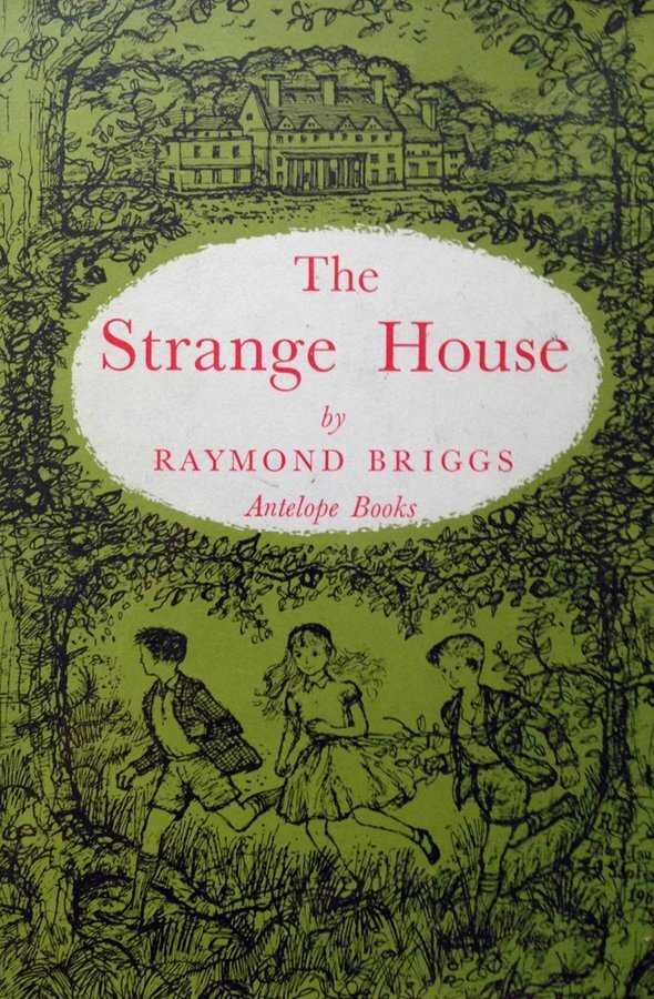    Обложка книги Рэймонда Бриггса «Странный дом». 1961 год