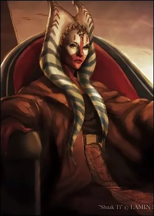 Шаак Ти - Мастер-Джедай, представительница расы Тогрута