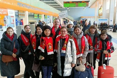    Сборная Подмосковья в Сыктывкаре на Первых молодежных Арктических Дельфийских играх © Пресс-служба Министерства культуры и туризма Московской области