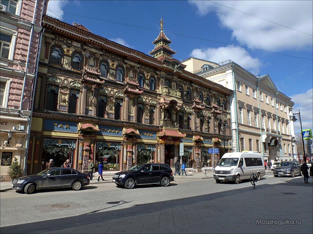 Чайный дом на Мясницкой. Как в центре Москвы появился дом в китайском стиле  | Моспрогулка | Дзен