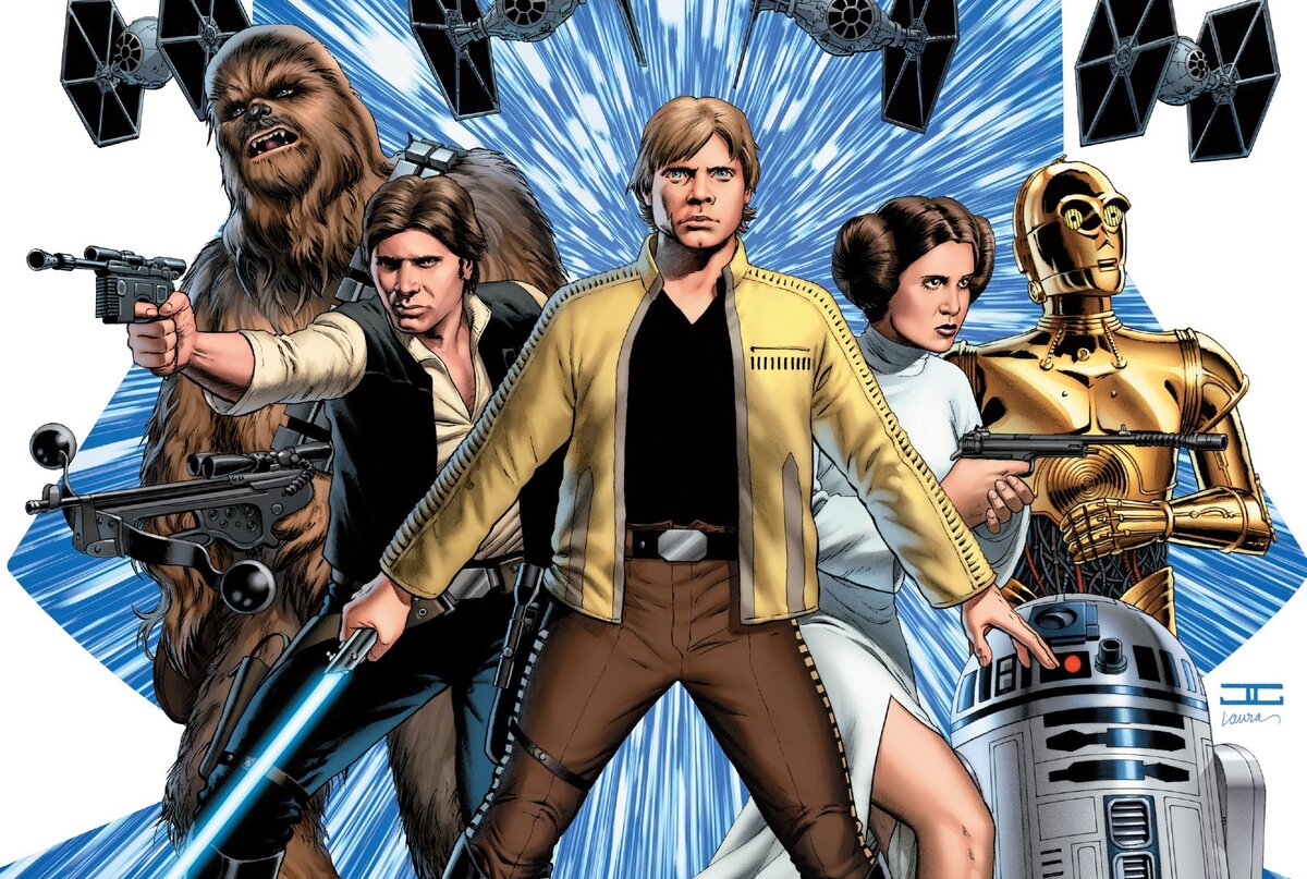 Обложка первого номера серии «Star Wars», by John Cassaday