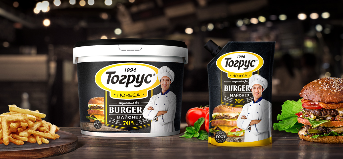 Майонез Тогрус Burger 70% для ресторанов HORECA