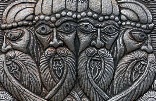 Свентовит (автор Виктор Морозов, панно, 2011 г.)