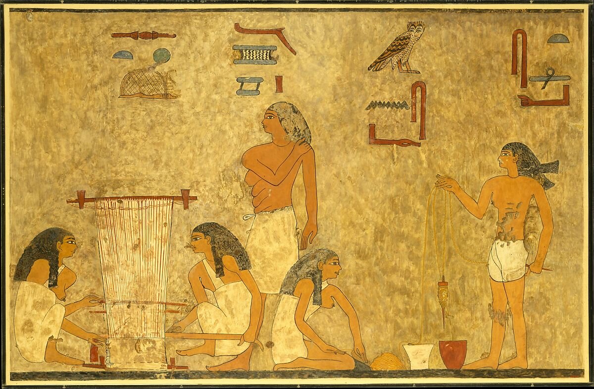 Ткачество в древнем Египте