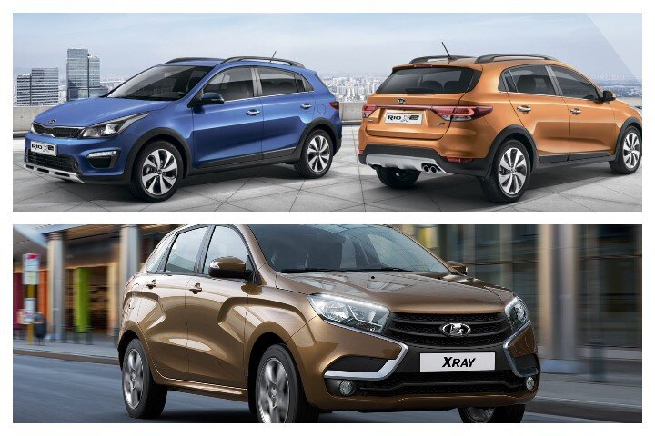 Фото: kia.ru, lada.ru