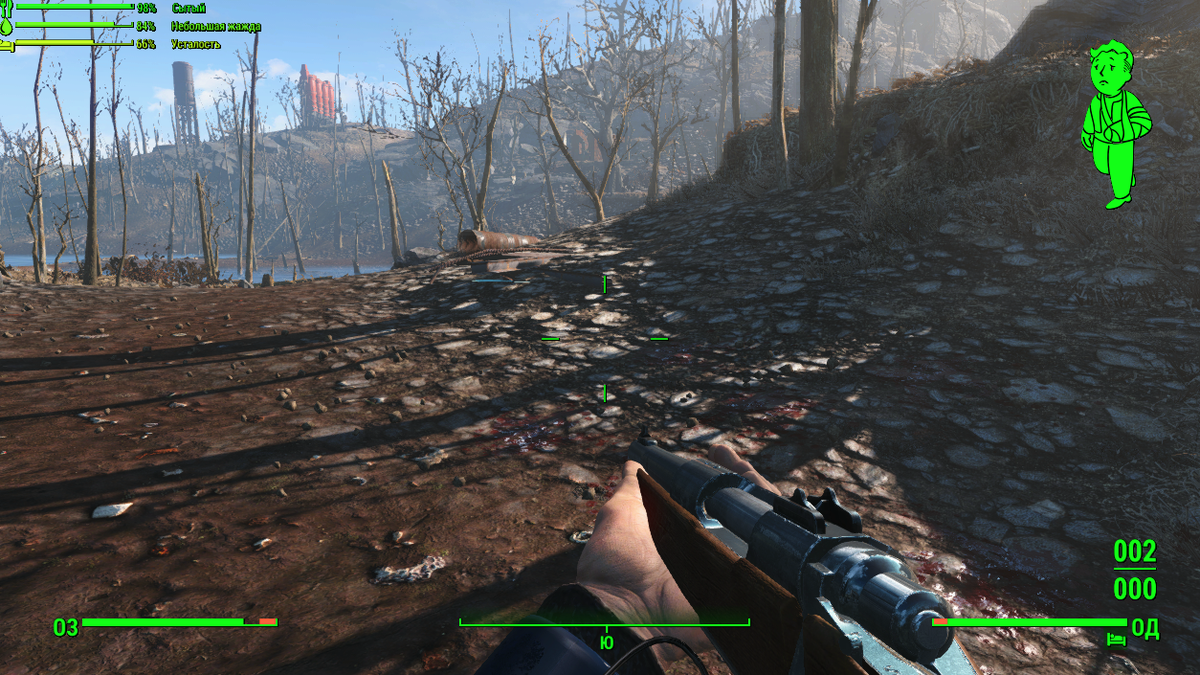 Верхняя часть озера вокруг Сэкнчуари