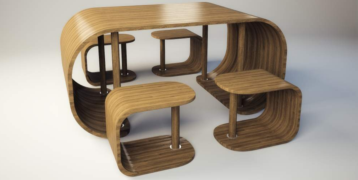 Вот такую необычную мебель можно создать из фанеры