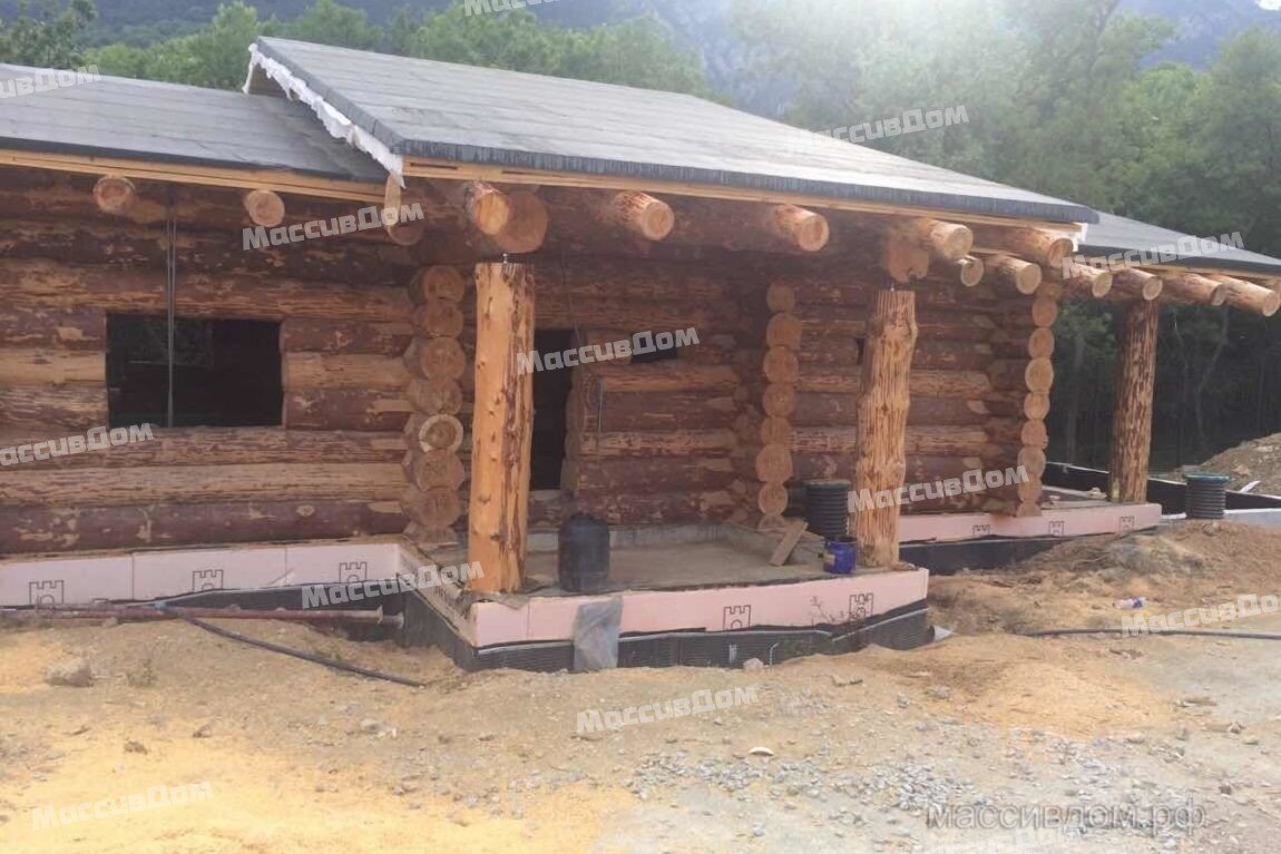 Дом из рубленного бревна