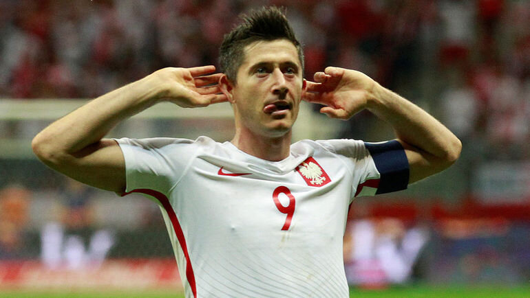 Роберт Левандовски - супербомбардир сборной Польши из "Баварии"
