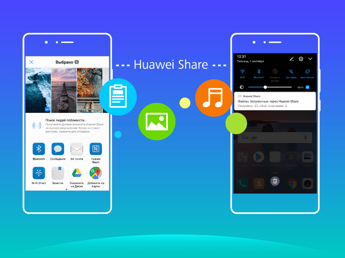 Обзор технологии Huawei Share. Далеко не только молниеносный обмен данными.  | TechnoMishka | Дзен