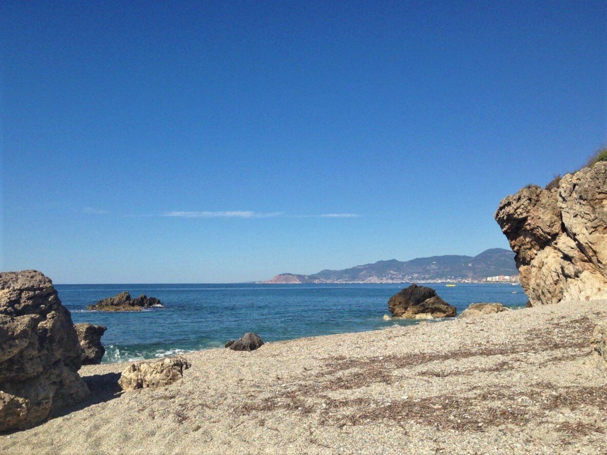 Личное фото. Пляж в Каргыджаке (Аланья, Махмутлар).