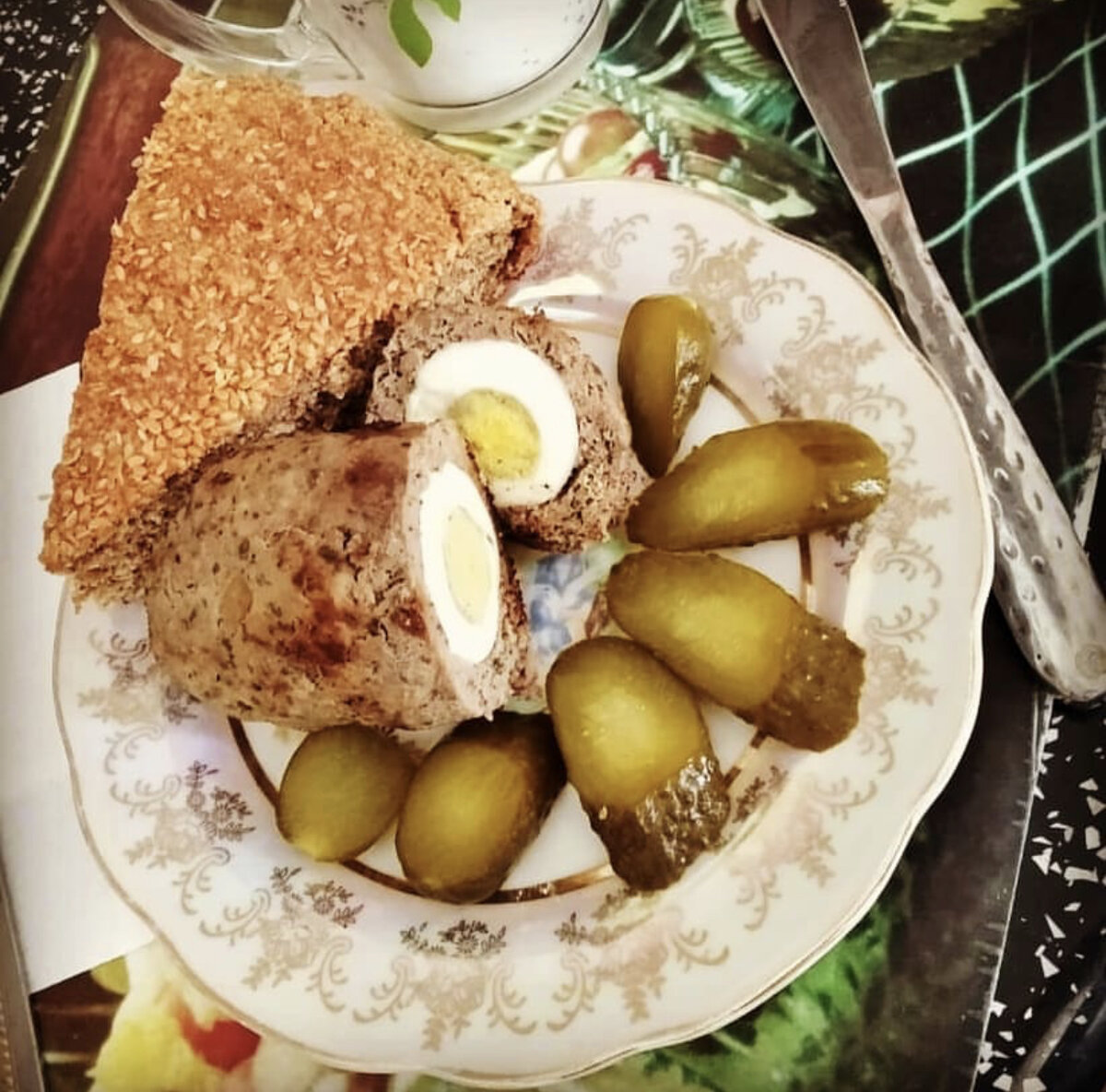 Мясной рулет