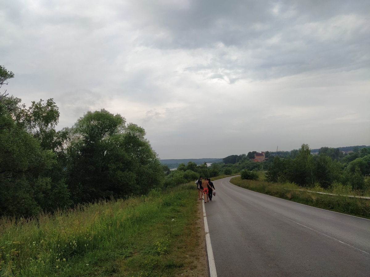 Рядом с Окским.