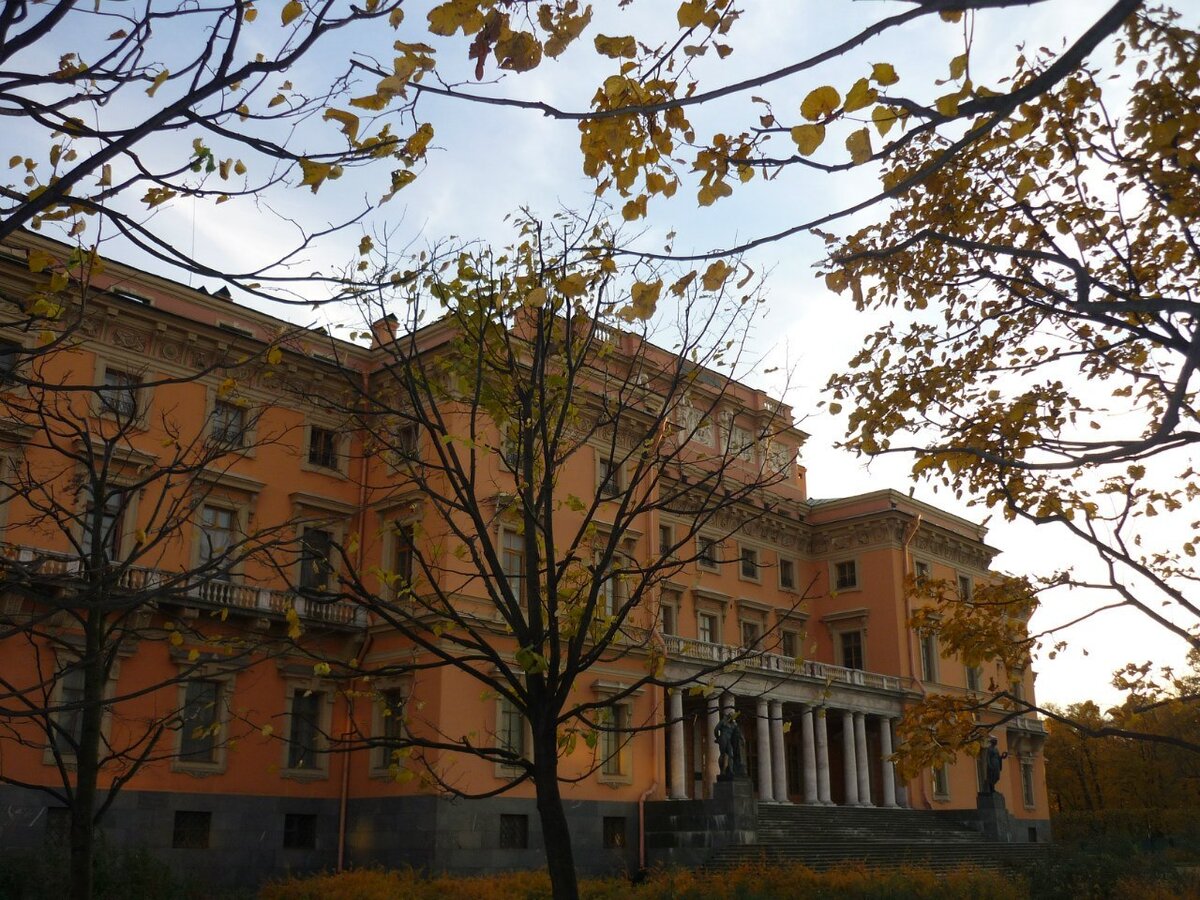 Видимо, такого цвета были перчатки фаворитки Павла I...