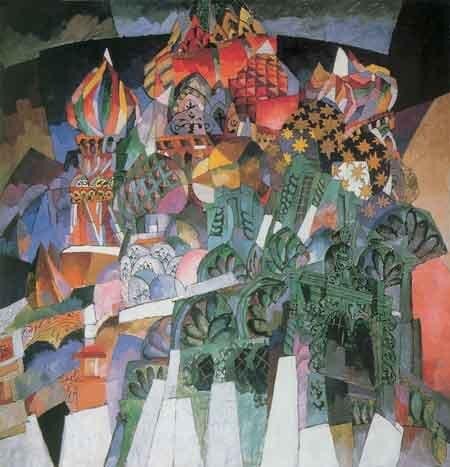 А.Лентулов. Василий Блаженный