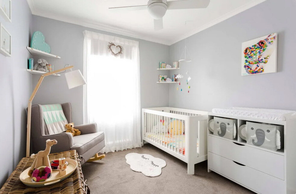 Пример освещения в комнате для малыша