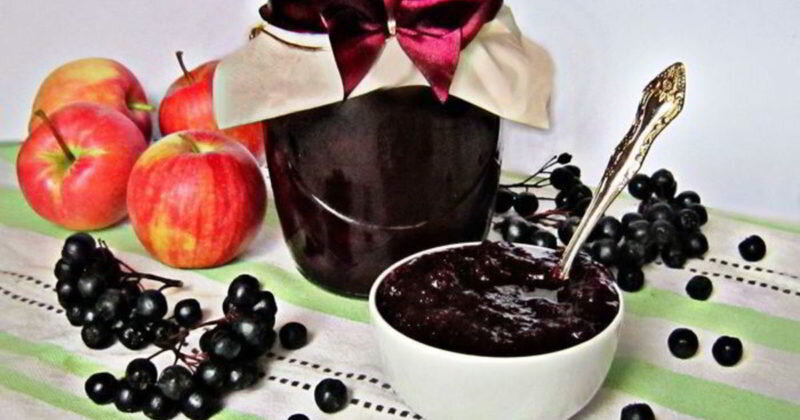 Черноплодное варенье. Иллюстрация для статьи используется с сайта recipelab.ru