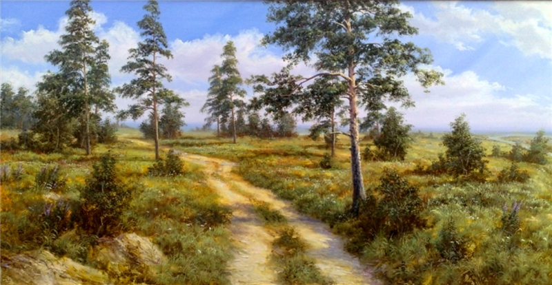 Работа художника Геннадия Лысака