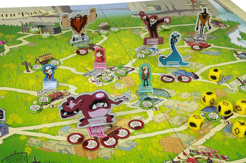 Бросьте вызов любым опасностям, которые грозят Гравити Фолз!