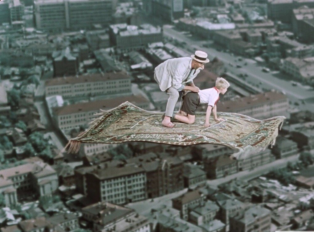 Кадр из фильма "Старик Хоттабыч"