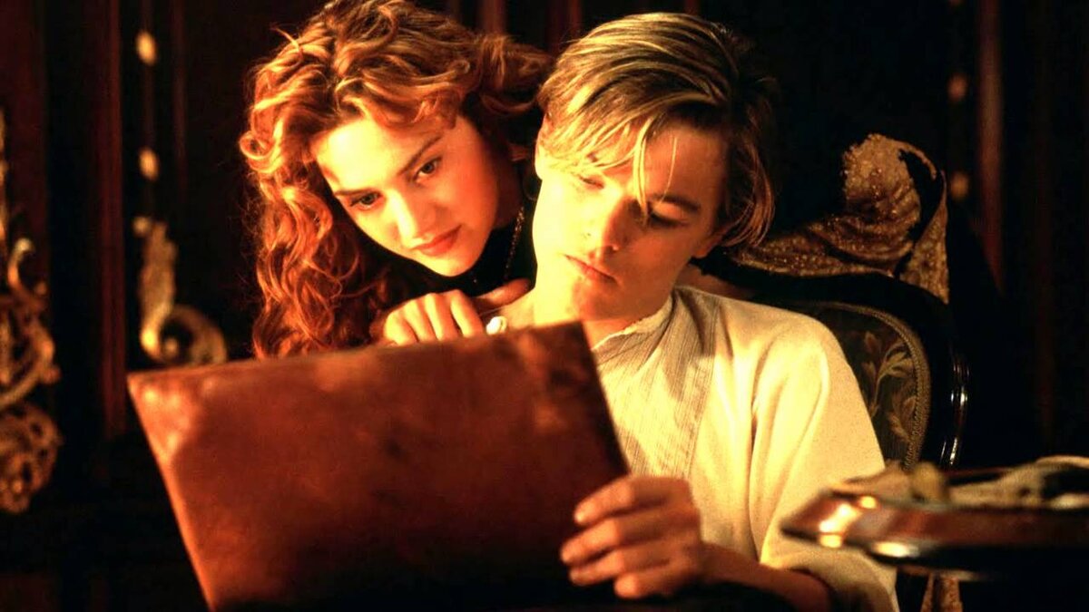 Кадры из фильма "Титаник"