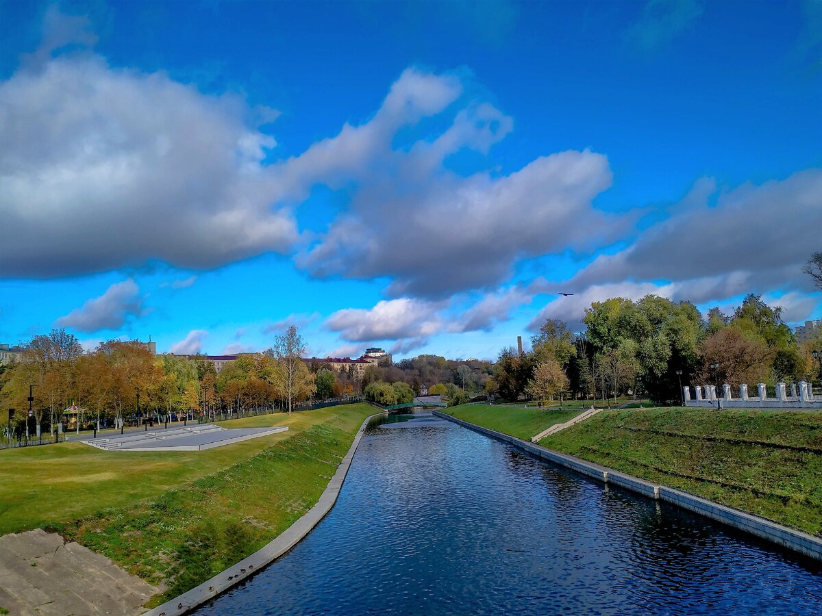 Фото автора. Река Орлик (приток Оки) г. Орел