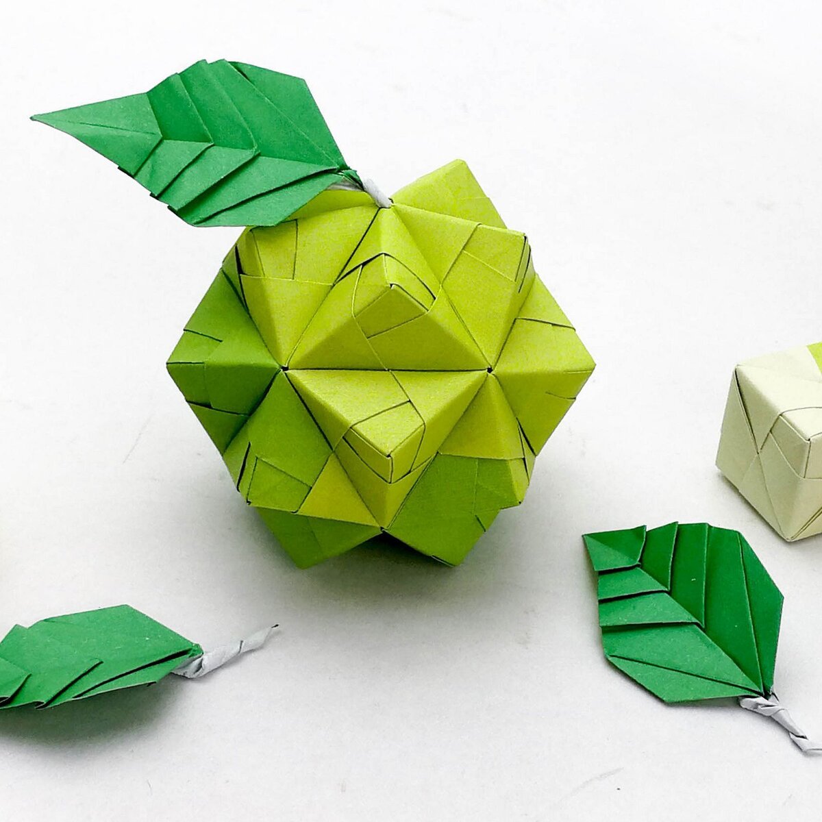 Apple origami